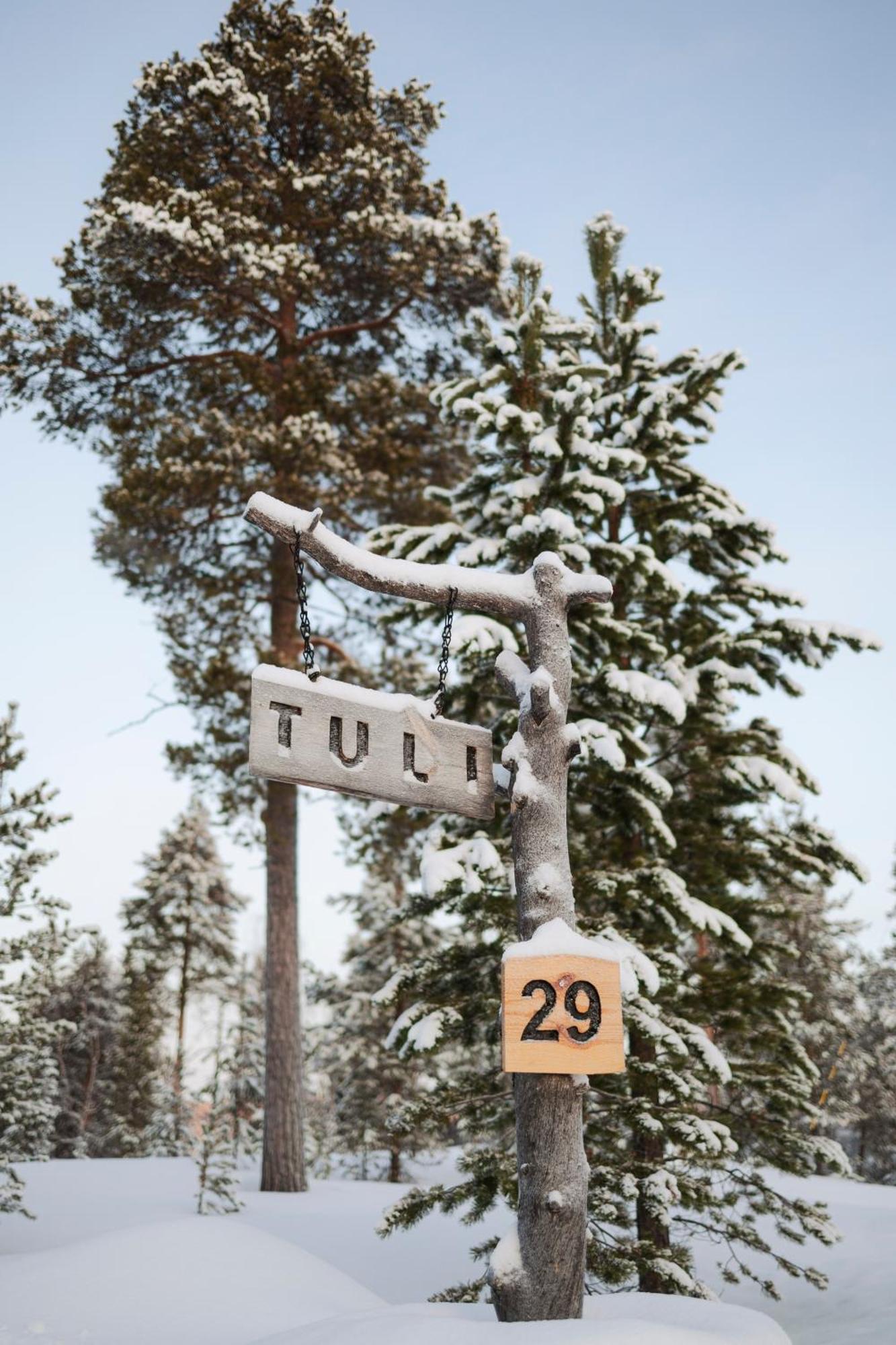 Norlight Cottages Ivalo - Tuli Exterior foto